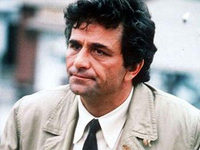 peter falk checking out peter falk checking out