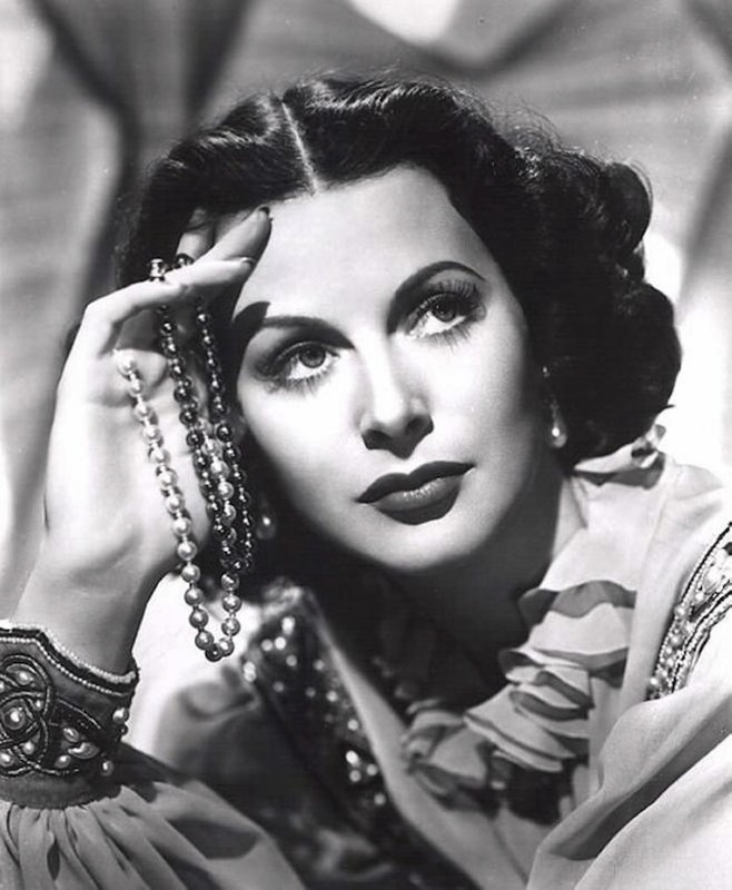 Хеди Ламарр (Hedy Lamarr, Hedwig Eva Maria Kiesler) - актриса - фотографии - гол