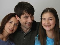    " " (     )