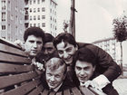    - da sinistra a destra:  "I Romans" - Renato Lodispoto,  Claudio Natili, Ignazio Polizzy Carbonelli, Diego Petrera, Alberto Cori