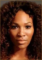   (Serena Williams, Serena Jameka Williams) 