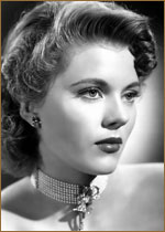   (Peggie Castle, Peggy Thomas Blair) 