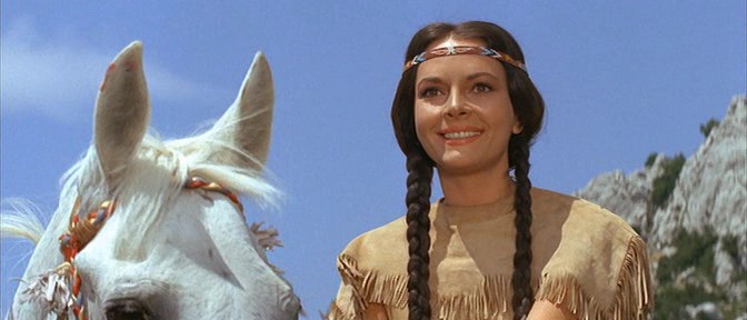 Карин Дор (Karin Dor, Kätherose Derr) - актриса - фильмография - Виннету - сын Инчу-Чуна (II). Трубка мира (1964) - европейские актрисы - Кино-Театр.Ру