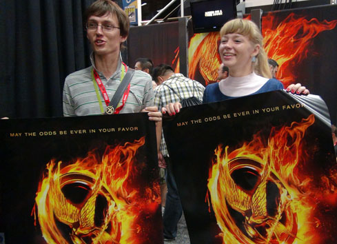 Трибуты «Голодных игр» от России посетили Comic Con