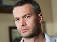 На съемках фильма Станислава Говорухина «Сердца четырех»