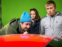 съемки фильма "Ставка на любовь"
